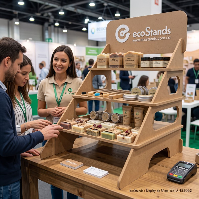 Table display exhibitor and product holder