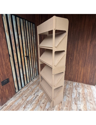 Repisa exhibidor para libros portable Eco Stands