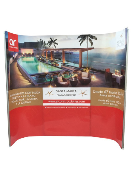 Backwall / ExpoMuro 200 x 50