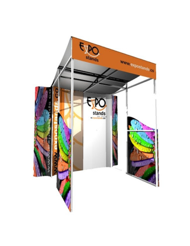 Caseta o Kiosco portátil de 200 x 180 cm