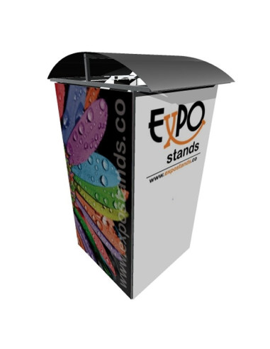 Caseta o Kiosco portátil de 100 x 110 cm