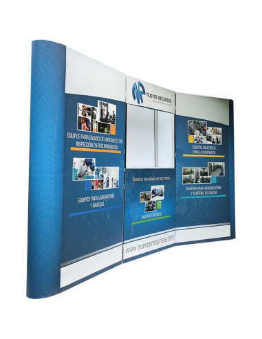 Backing / ExpoMuro 2x3 Escualizable.