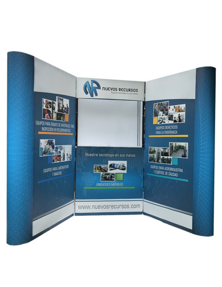 Backing / ExpoMuro 2x3 Escualizable.