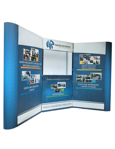 Backing / ExpoMuro 2x3 Escualizable.