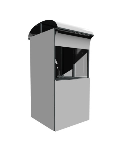 Caseta o Kiosco portátil de 1 x 1 mts