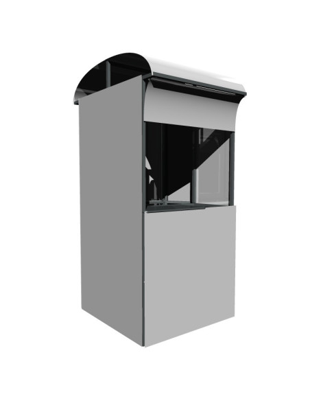 Caseta o Kiosco portátil de 1 x 1 mts