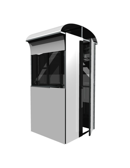 Caseta o Kiosco portátil de 1 x 1 mts