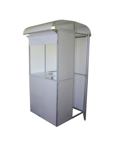 Caseta o Kiosco portátil de 1 x 1 mts