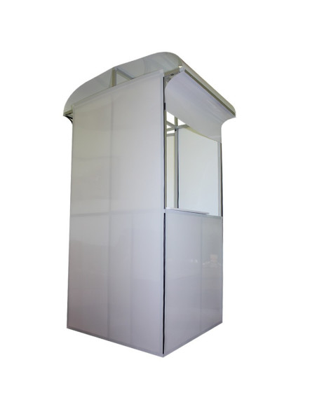 Caseta o Kiosco portátil de 1 x 1 mts