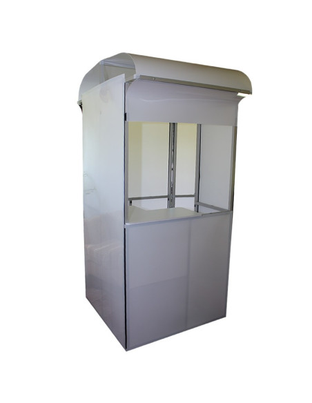 Caseta o Kiosco portátil de 1 x 1 mts