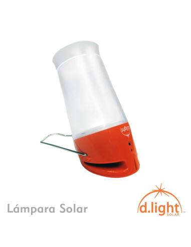 Lámpara linterna LED de recarga solar d´light