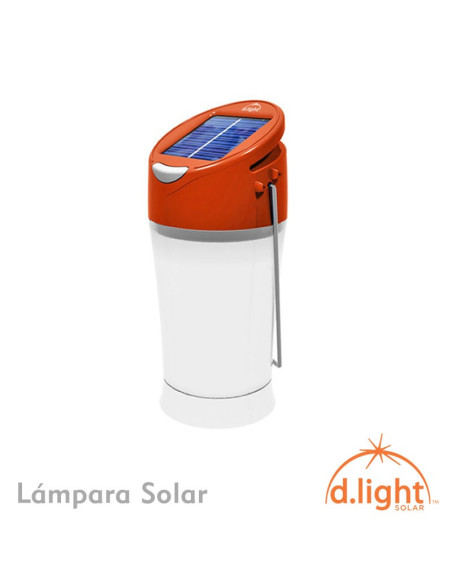 Lámpara linterna LED de recarga solar d´light