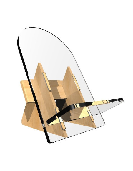 Soporte porta libros