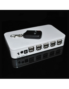 Alarma de seguridad para exhibición de 10 productos.