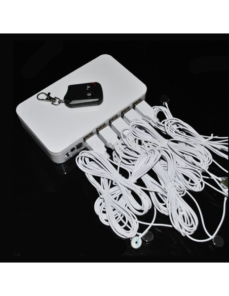 Alarma de seguridad para exhibición de 10 productos.