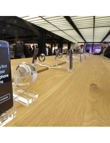 Alarma de seguridad para exhibición de 10 productos.
