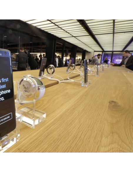 Alarma de seguridad para exhibición de 10 productos.