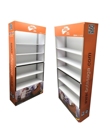 ExpoStands - Repisa exhibidor 2x1