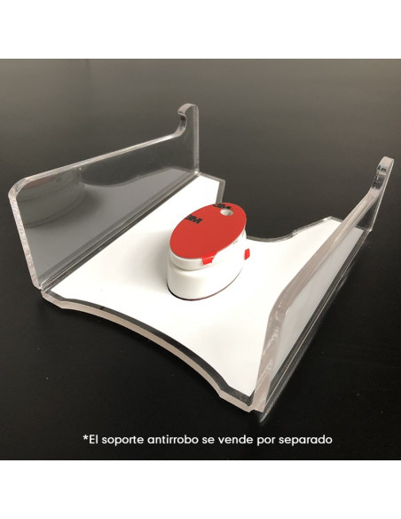 Base exhibidor y soporte para tabletas.