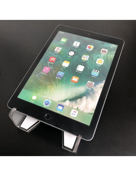 Base exhibidor y soporte para tabletas.