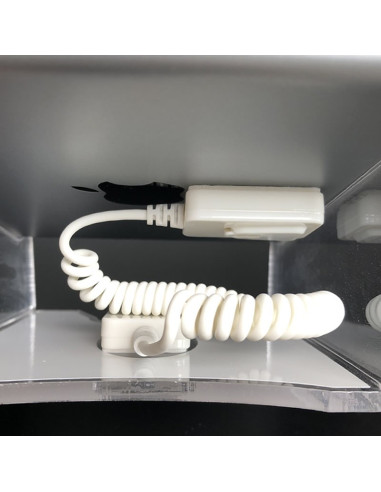 Base exhibidor y soporte para tabletas.