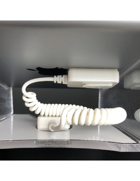 Base exhibidor y soporte para tabletas.