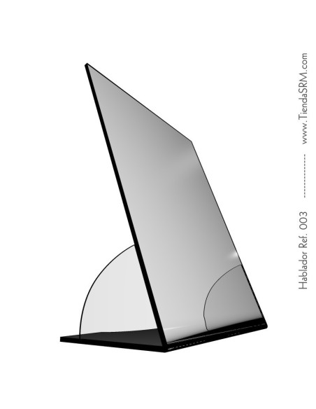 Hablador de mesa tamaño carta Ref. 003