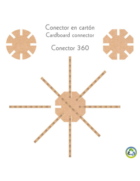 Conectores de cartón