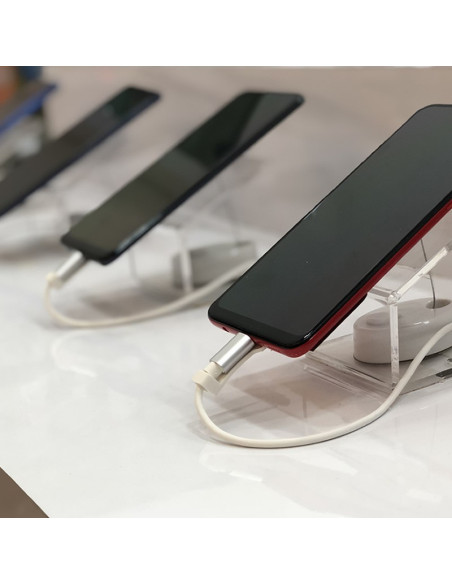Base exhibidor para teléfonos móviles, celulares y tabletas
