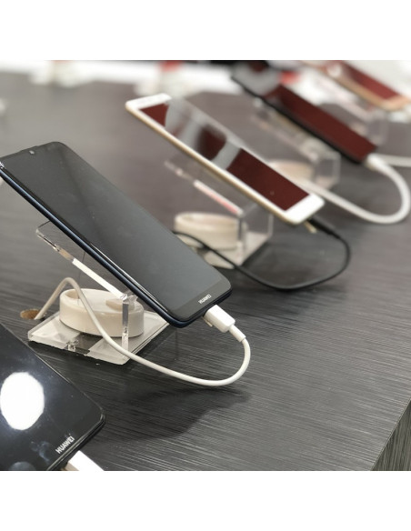 Base exhibidor para teléfonos móviles, celulares y tabletas