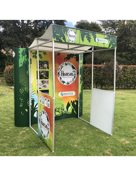 Caseta o Kiosco portátil de 200 x 180 cm
