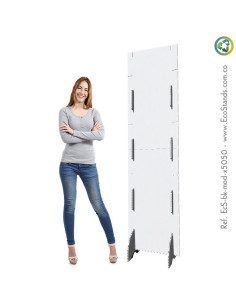 Backing publicitario de cartón modular Eco Stand