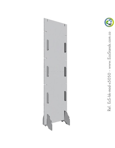 Backing publicitario de cartón modular Eco Stand
