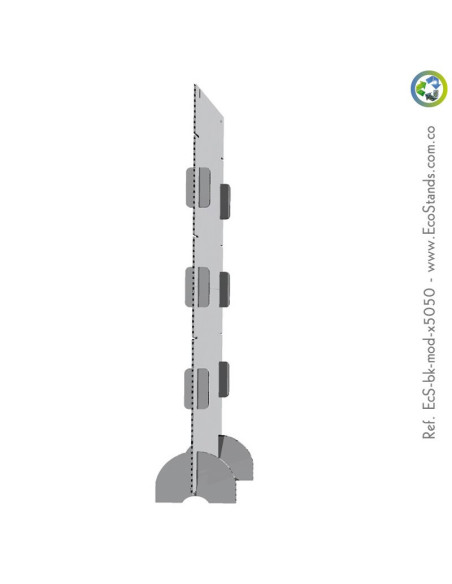 Backing publicitario de cartón modular Eco Stand