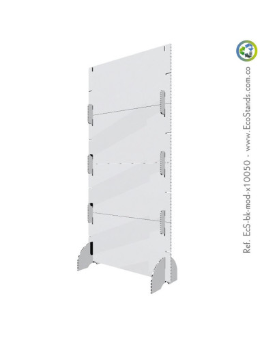 Backing publicitario de cartón modular Eco Stand