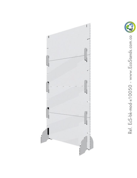Backing publicitario de cartón modular Eco Stand