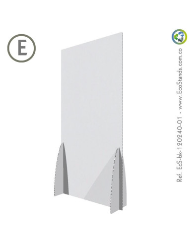 Backing publicitario de cartón Eco Stand 120x240 cm