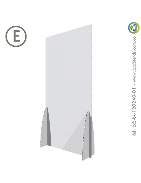 Backing publicitario de cartón Eco Stand 120x240 cm