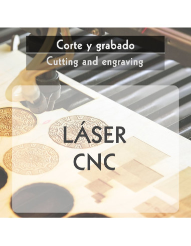 Corte y grabado CNC con láser
