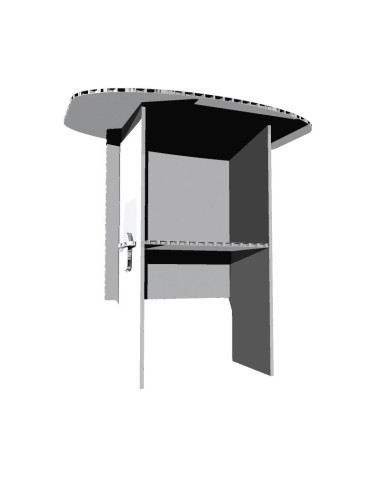 Mesa y counter de cartón Eco Stand 75x45