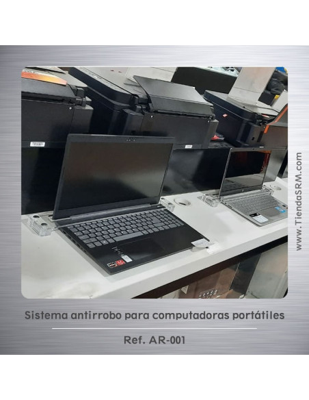 Sistema antirrobo para computadoras portátiles.