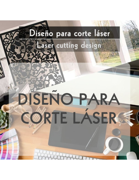 Diseño para Corte y grabado CNC con láser