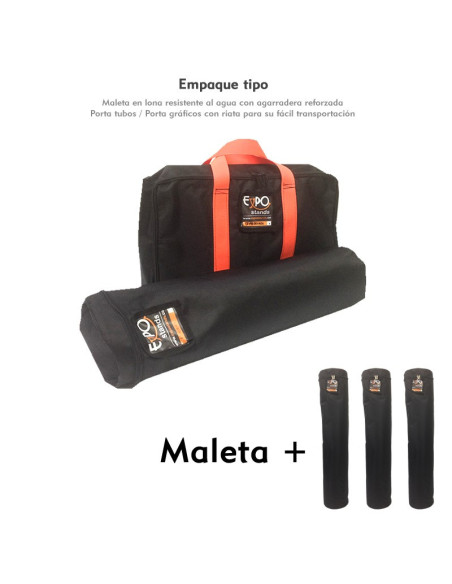 Mesa o Counter portátil con techo