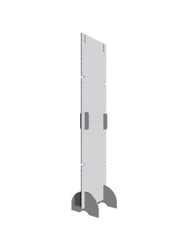 Backing publicitario de cartón modular Eco Stand de 50x200 cm
