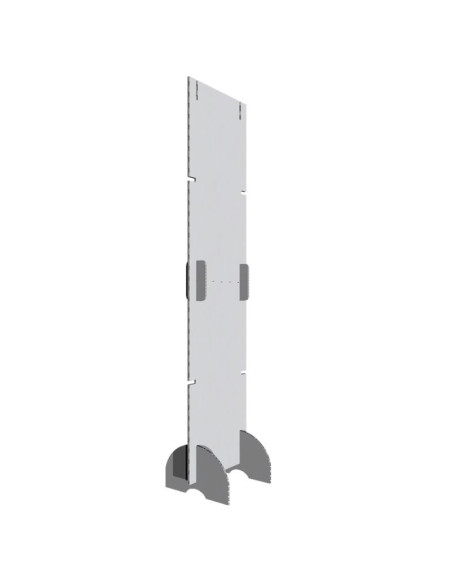 Backing publicitario de cartón modular Eco Stand de 50x200 cm