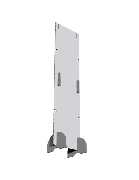 Backing publicitario de cartón modular Eco Stand de 50x200 cm