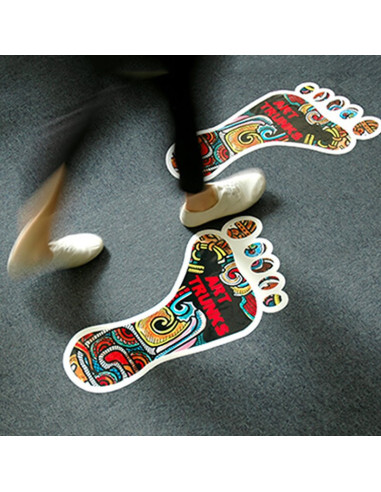 Impresión Digital sobre floor graphic