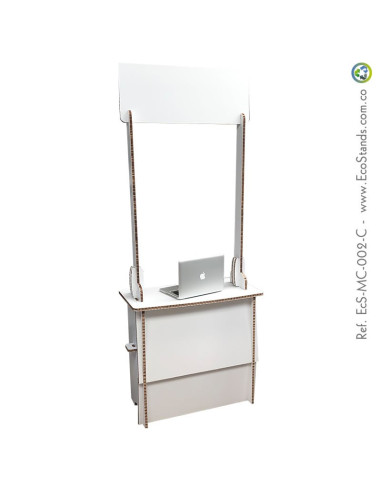 Mesa y counter de cartón Eco Stand 95x40