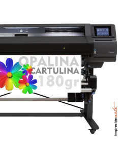 Impresión Digital gran formato sobre opalina 180 gr