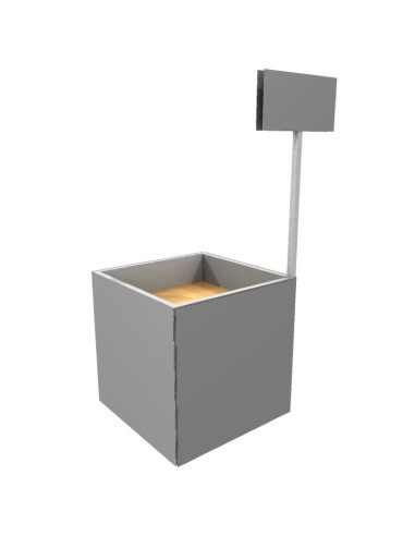 Botadero / basurero Pop Display 60x60x75